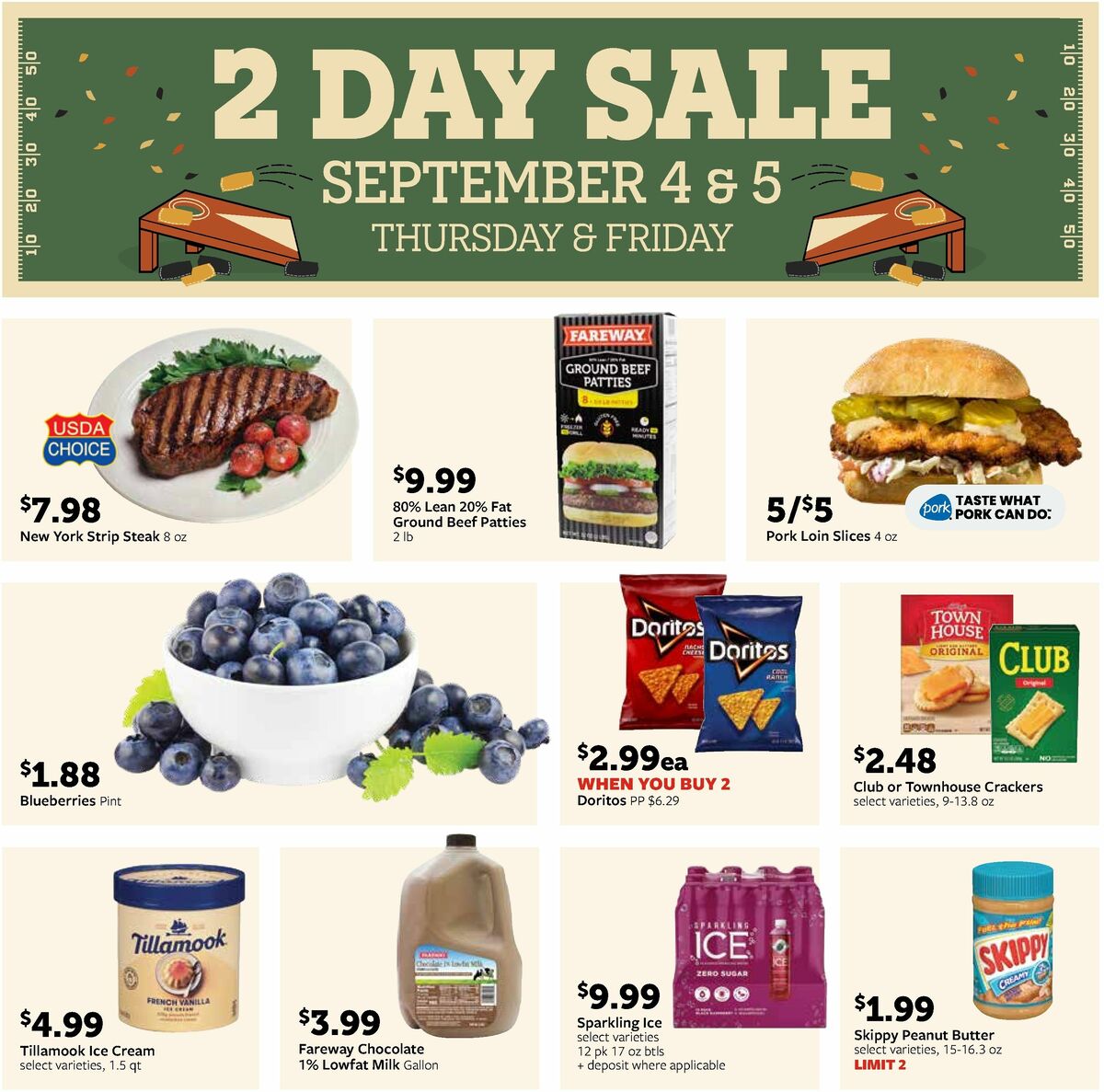 Fareway Weekly Ad from September 1