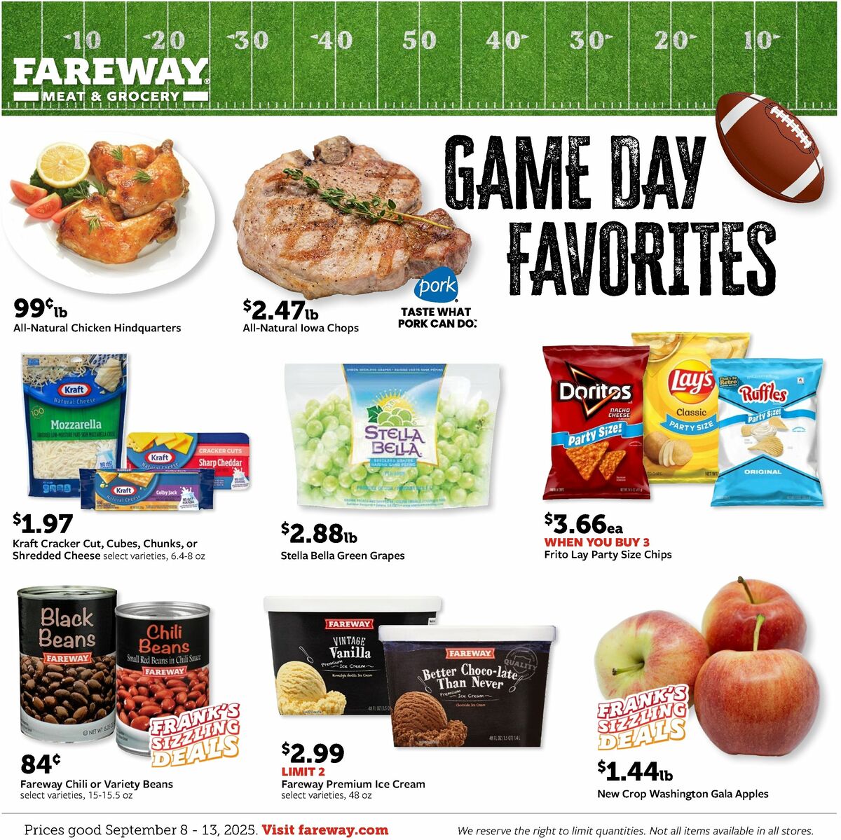 Fareway Weekly Ad from September 8
