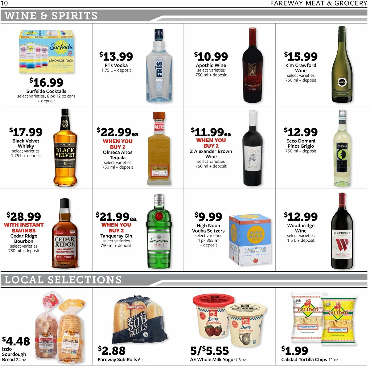 Fareway Weekly Ad from September 8