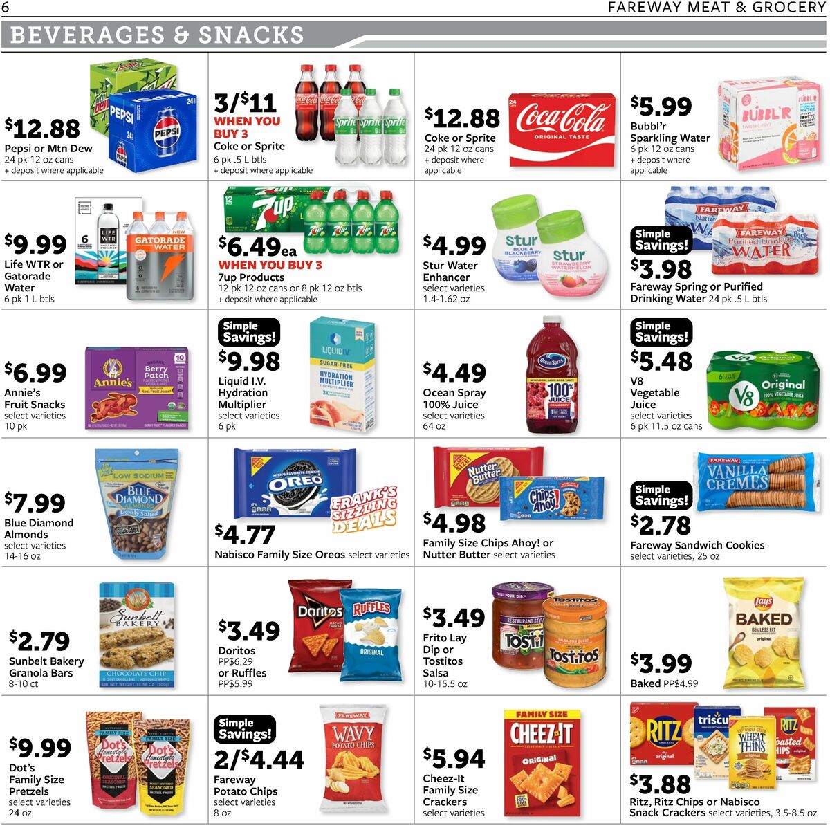 Fareway Weekly Ad from September 8