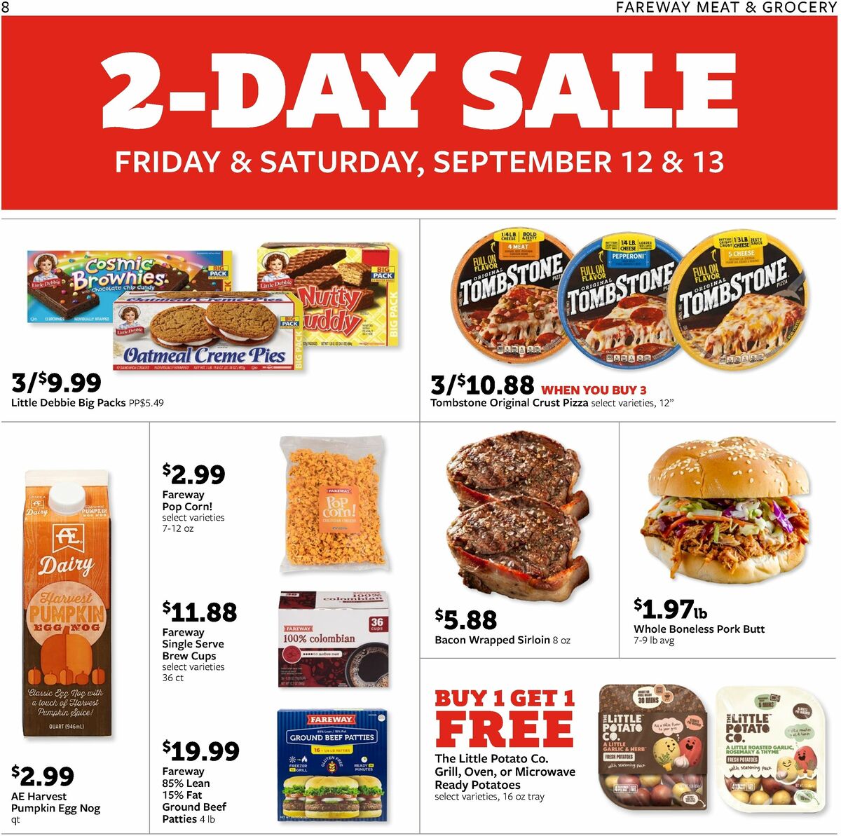 Fareway Weekly Ad from September 8
