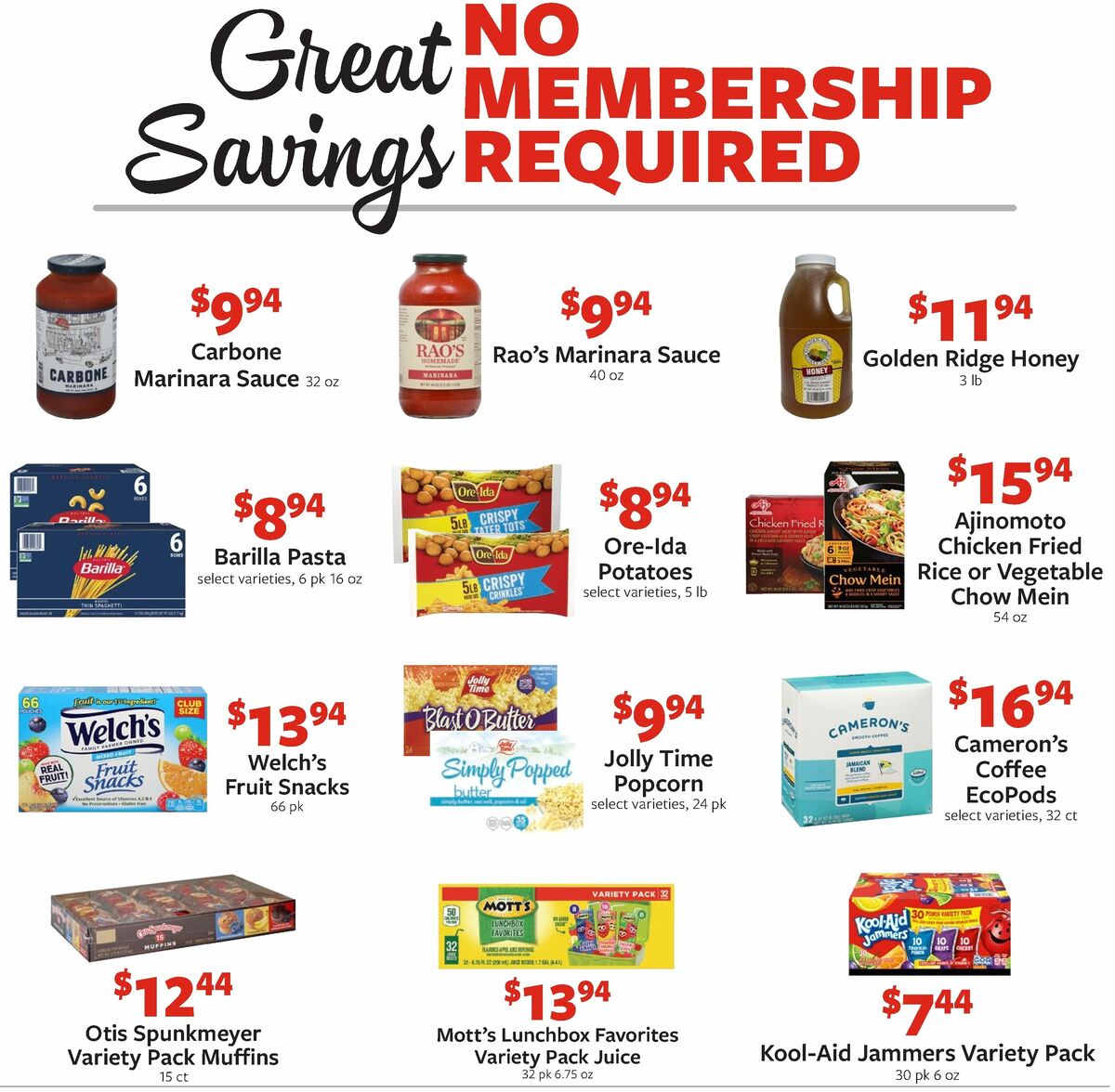 Fareway Weekly Ad from September 22