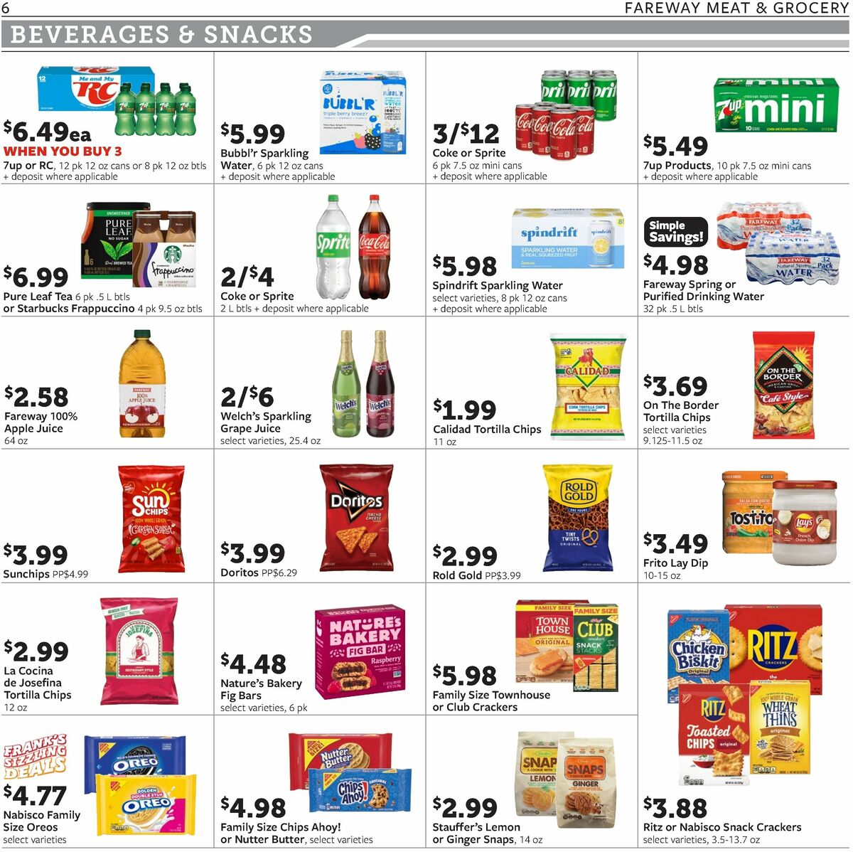 Fareway Weekly Ad from September 22