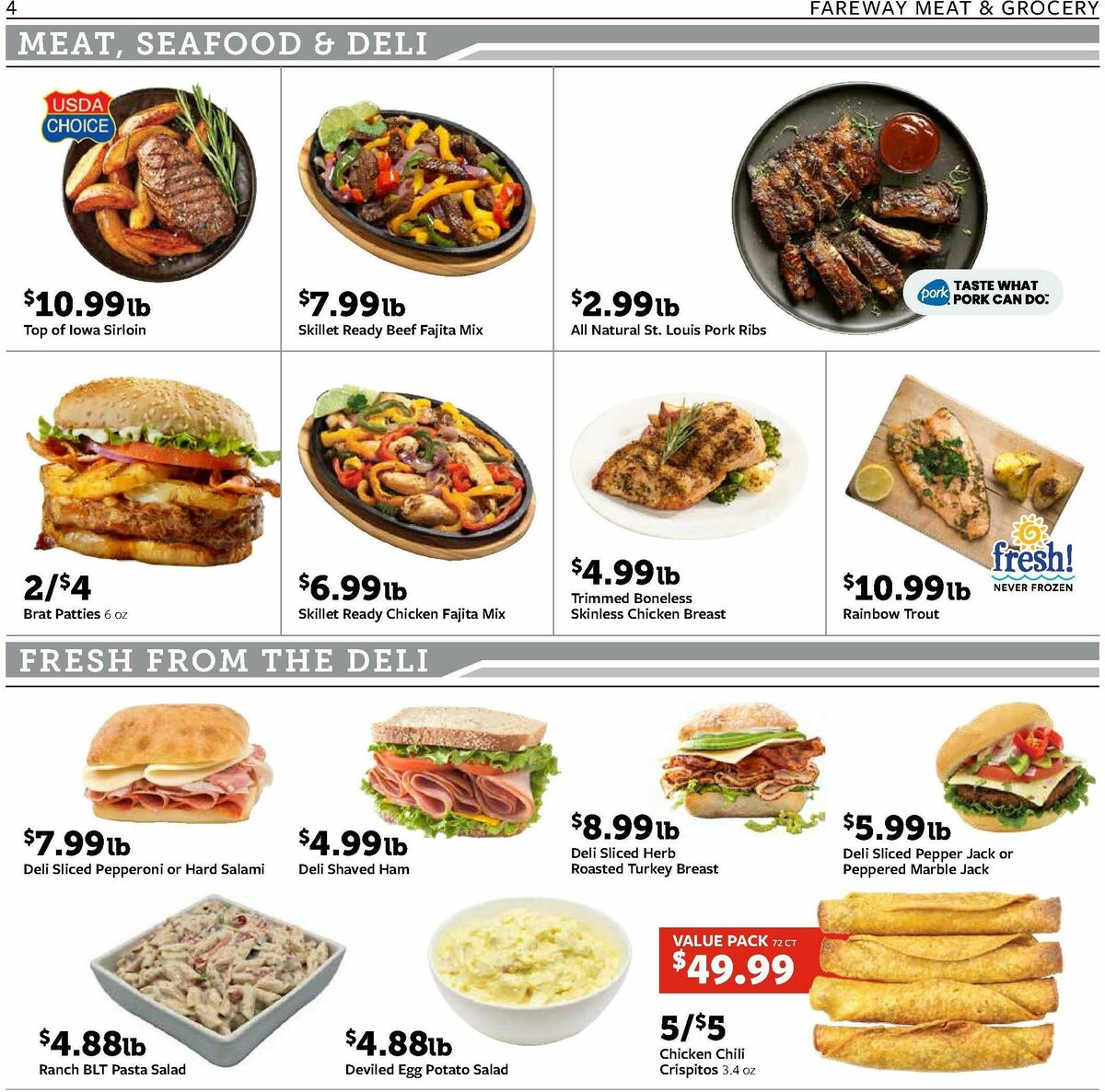 Fareway Weekly Ad from September 29