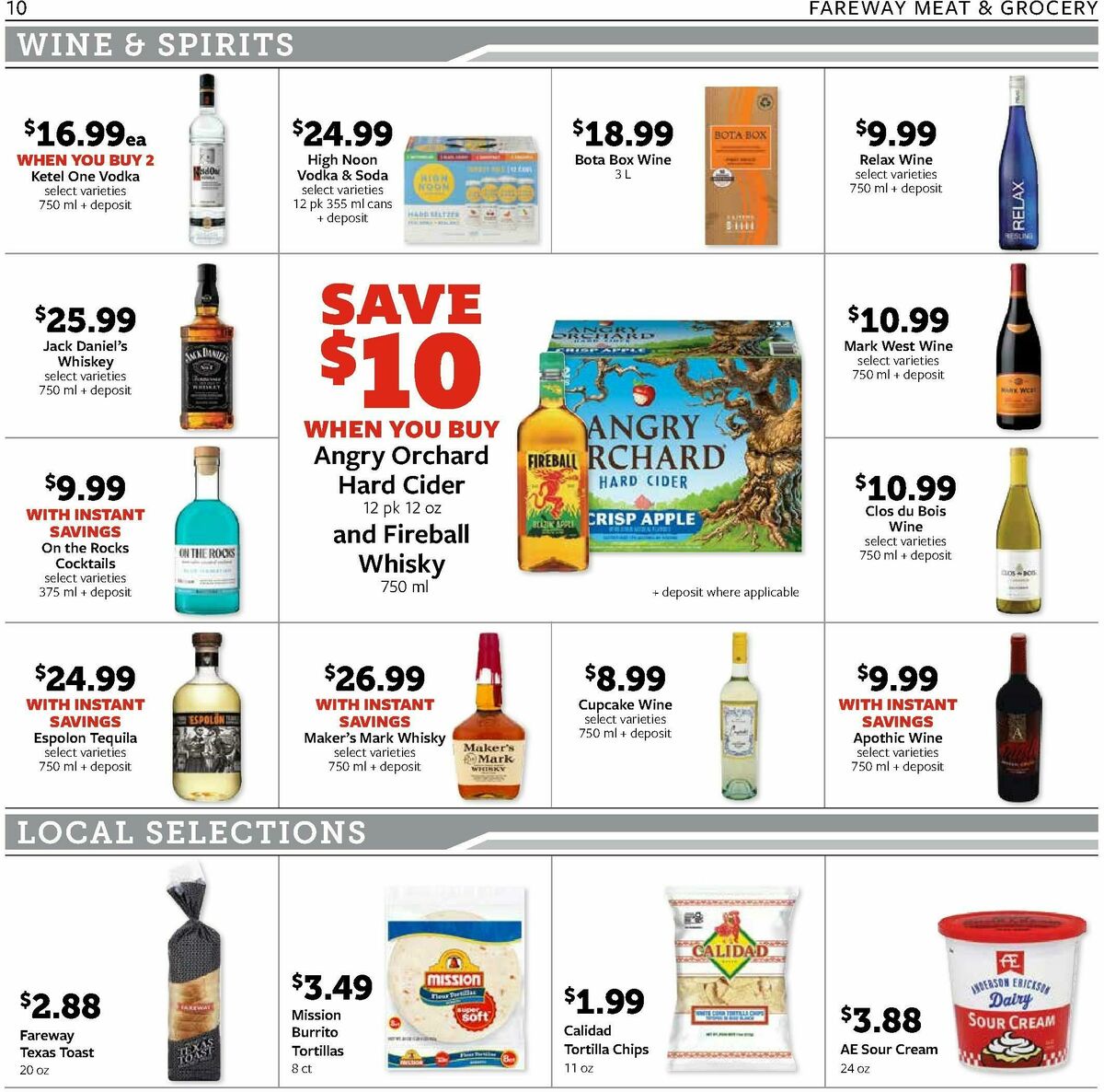 Fareway Weekly Ad from October 6