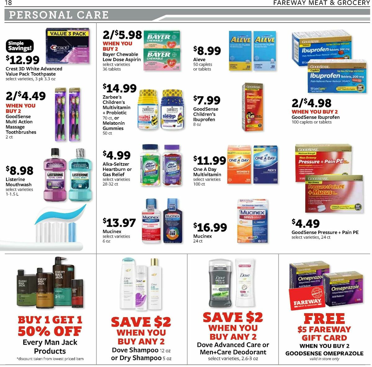 Fareway Weekly Ad from October 6