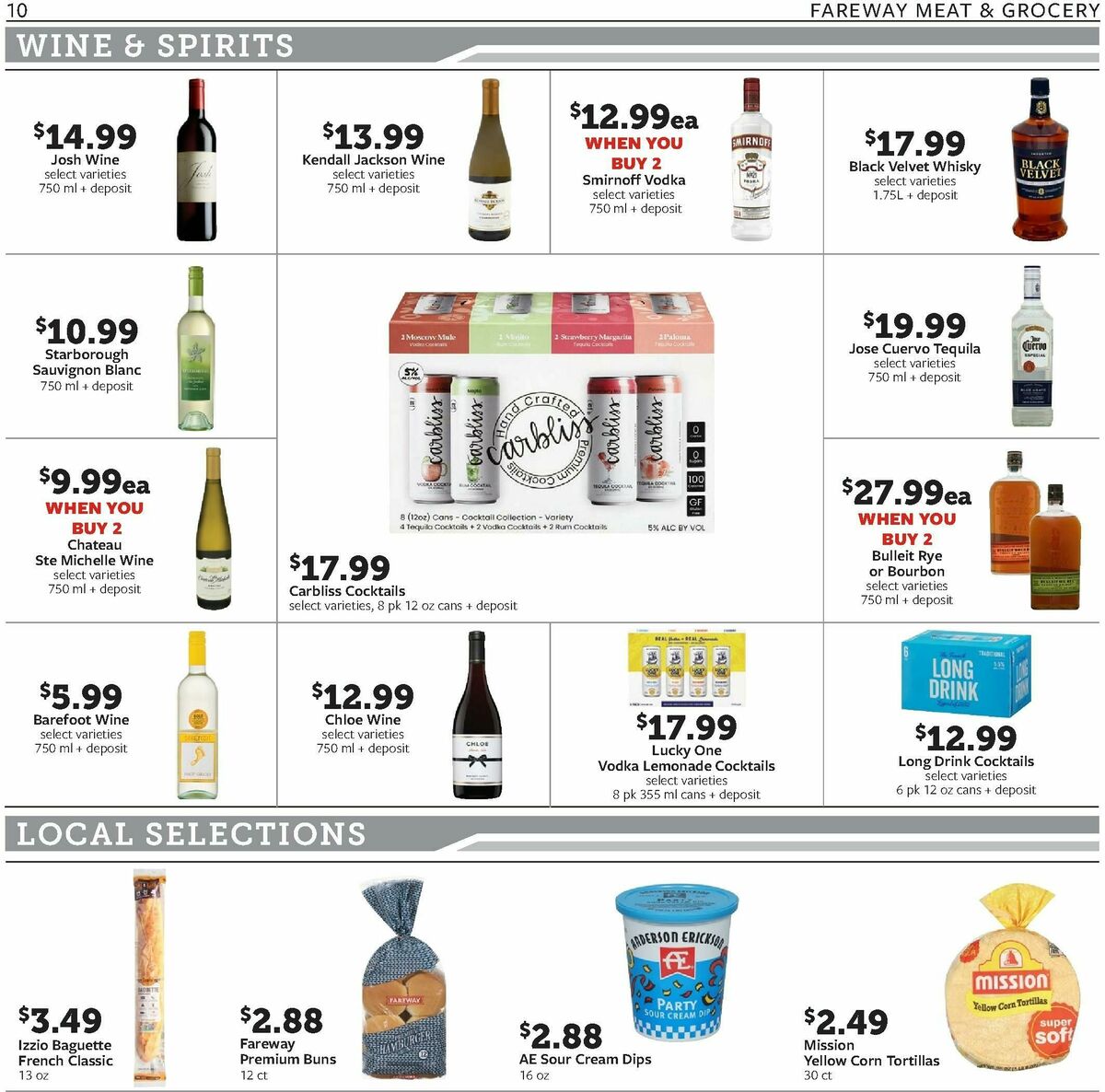 Fareway Weekly Ad from October 13