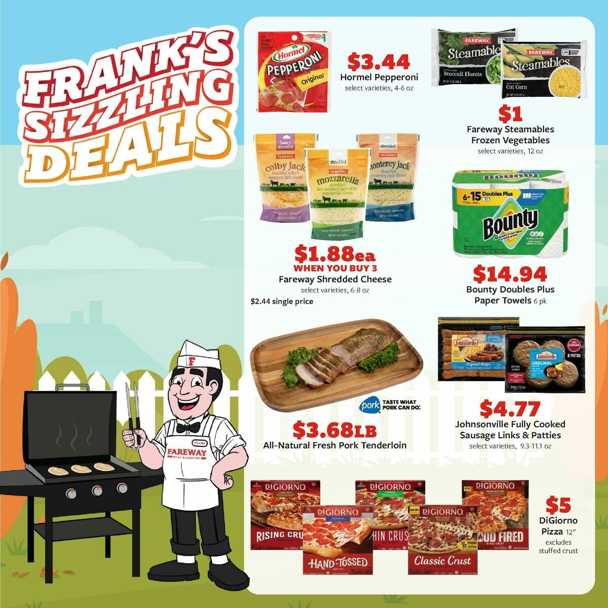 Fareway Weekly Ad from October 13