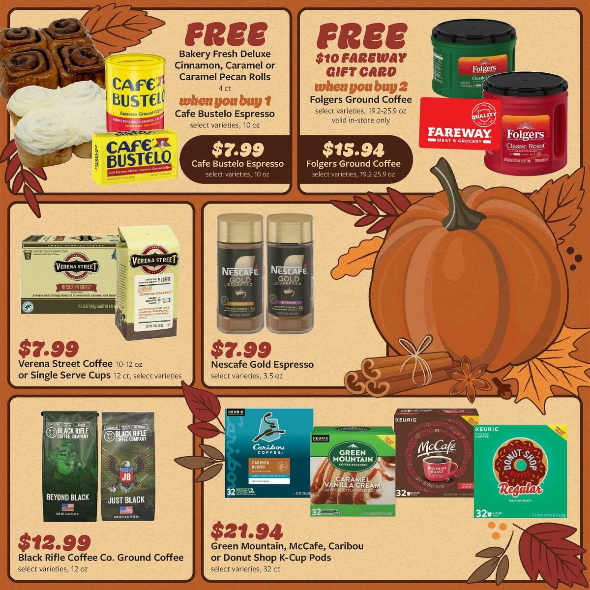 Fareway Weekly Ad from October 13
