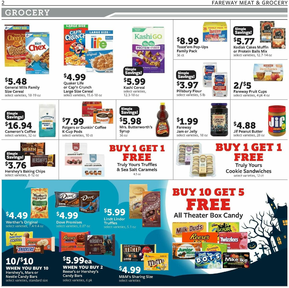 Fareway Weekly Ad from October 13