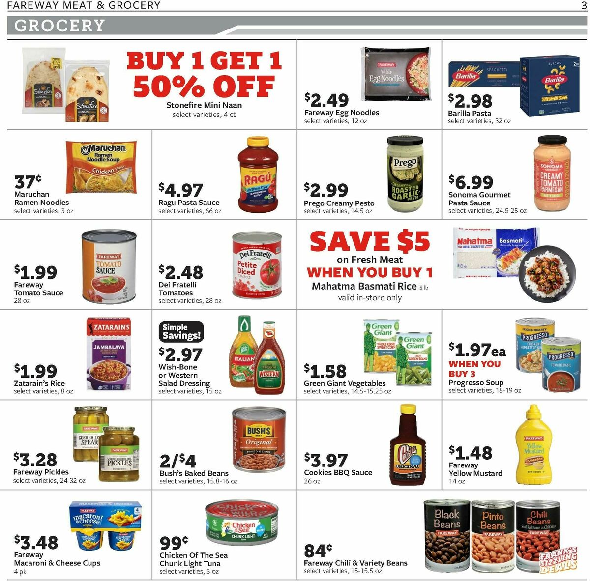 Fareway Weekly Ad from October 13