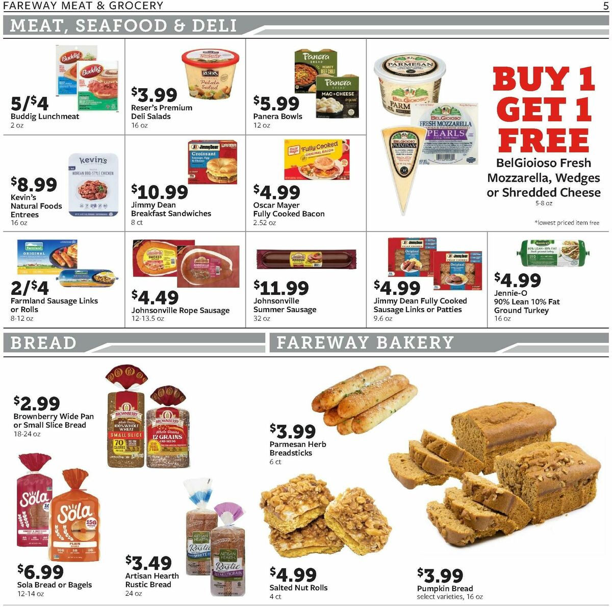 Fareway Weekly Ad from October 13