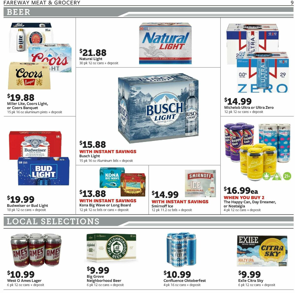 Fareway Weekly Ad from October 13