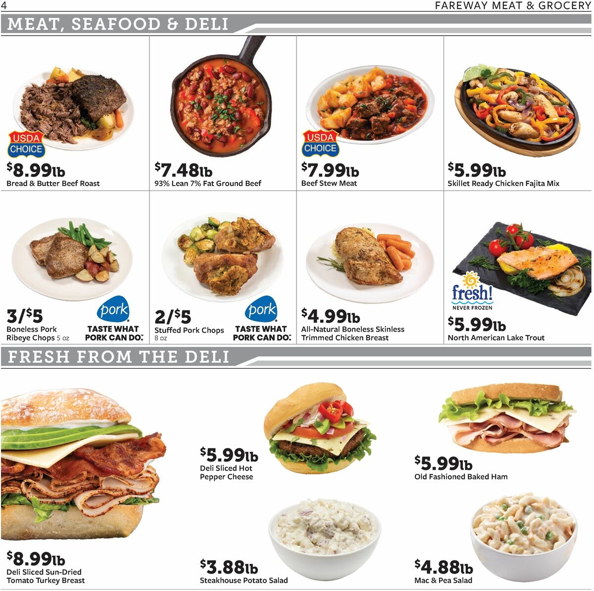Fareway Weekly Ad from October 20