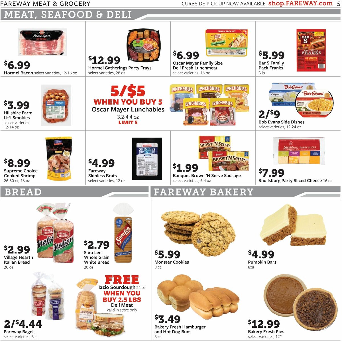 Fareway Weekly Ad from October 20