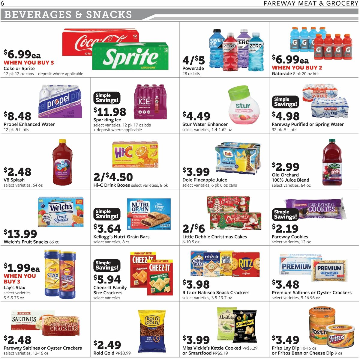 Fareway Weekly Ad from October 20