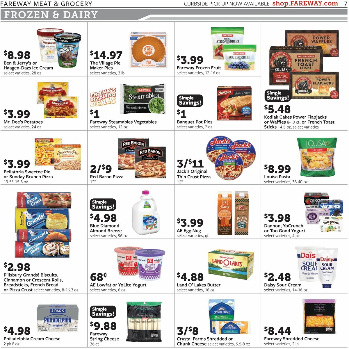 Fareway Weekly Ad from October 20