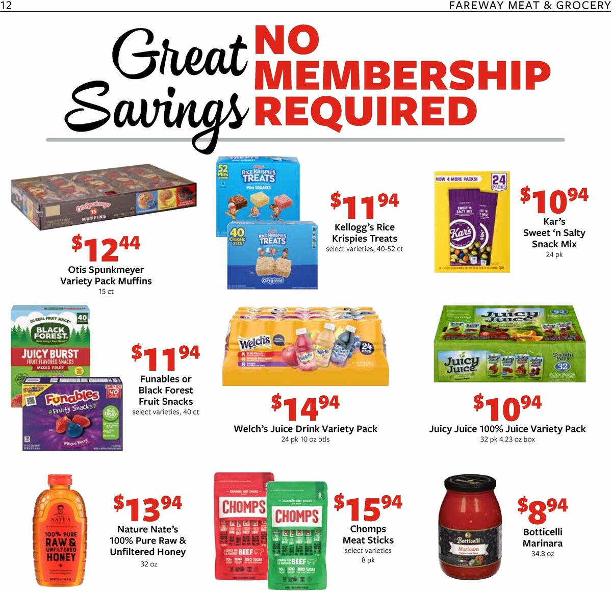 Fareway Weekly Ad from October 27
