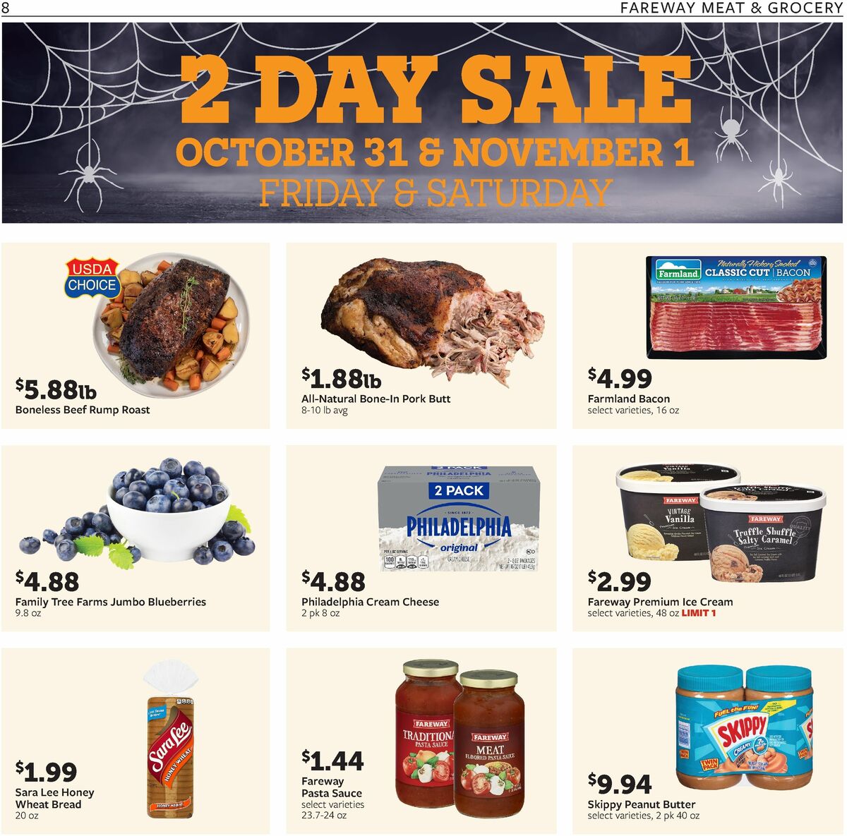 Fareway 2-Day Sale Weekly Ad from October 31