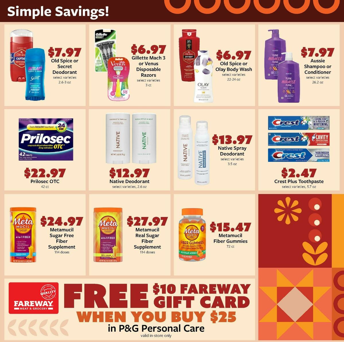 Fareway Weekly Ad from November 3