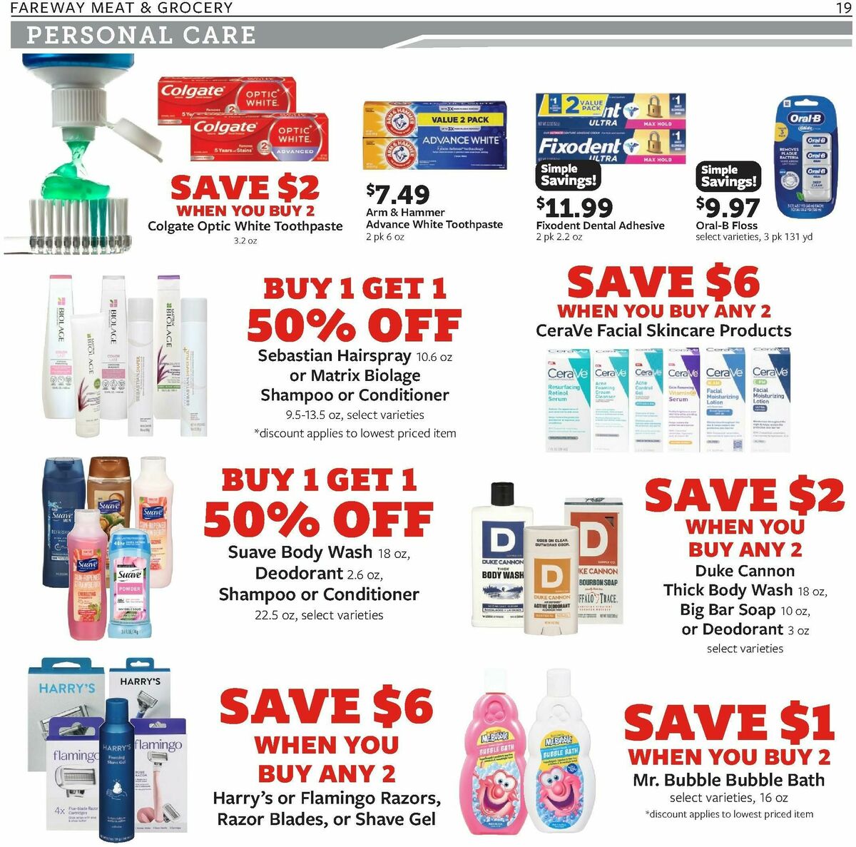Fareway Weekly Ad from November 10