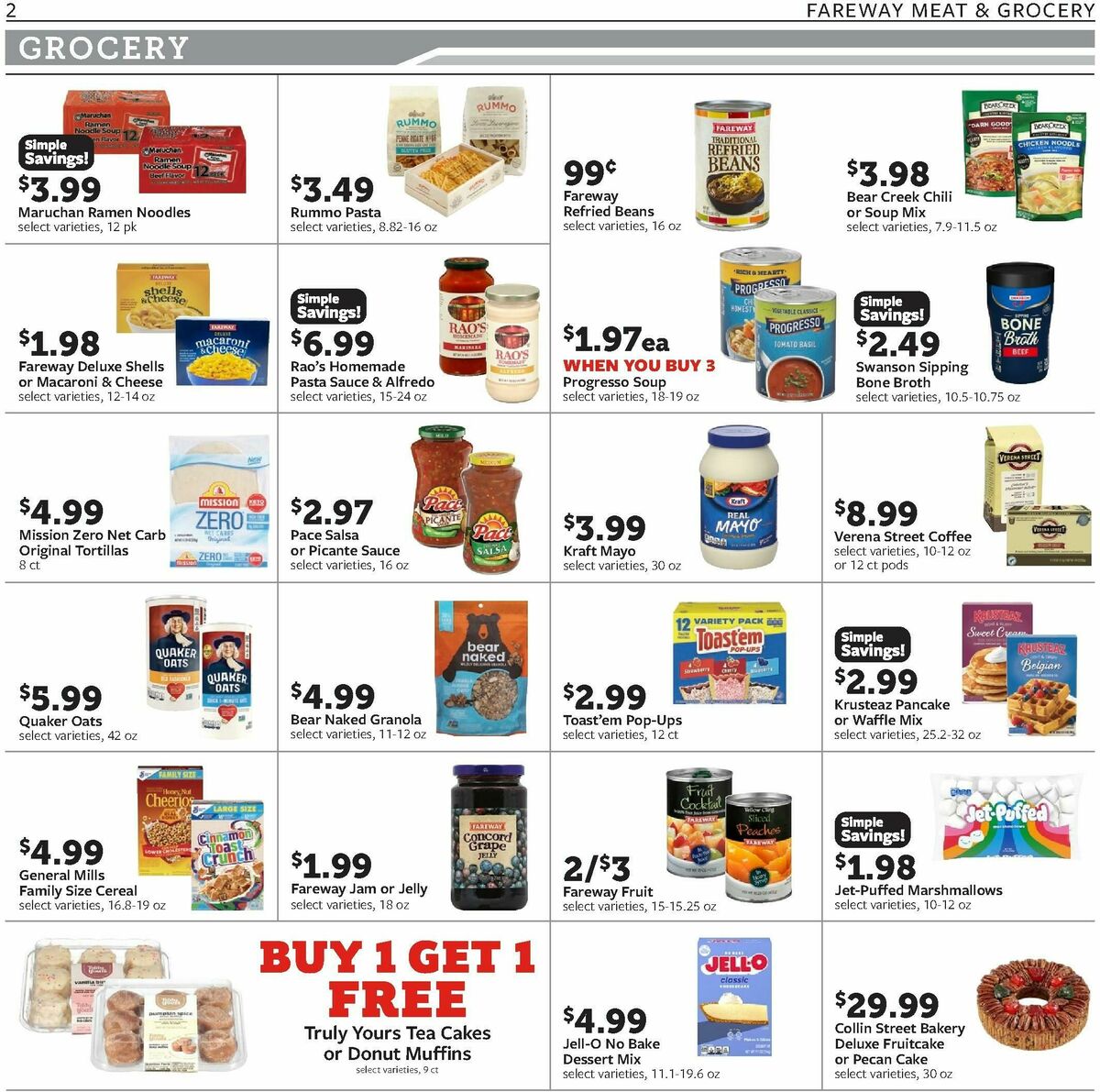 Fareway Weekly Ad from November 10