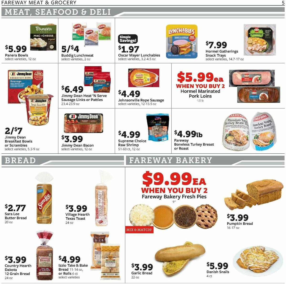 Fareway Weekly Ad from November 10