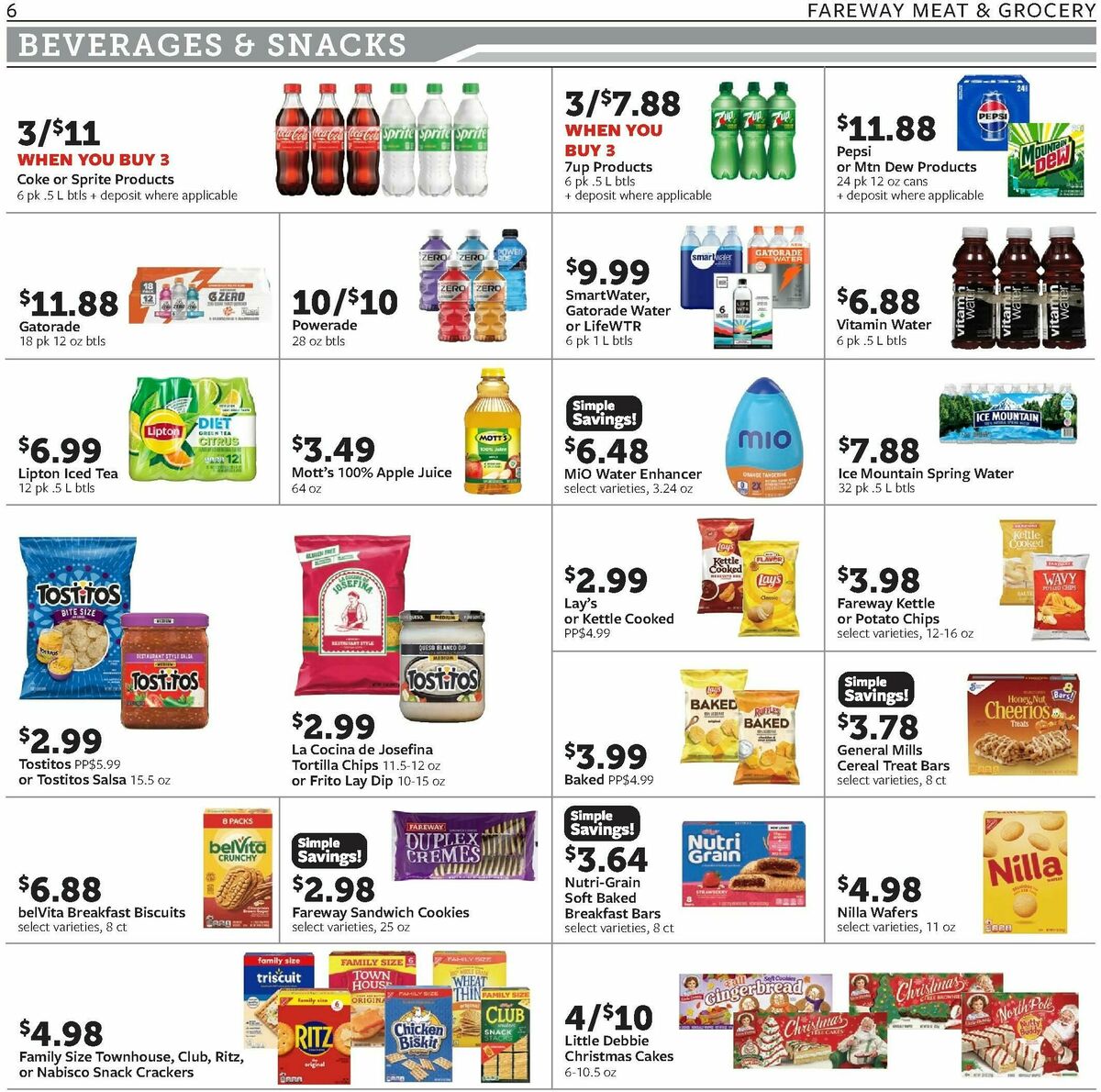Fareway Weekly Ad from November 10