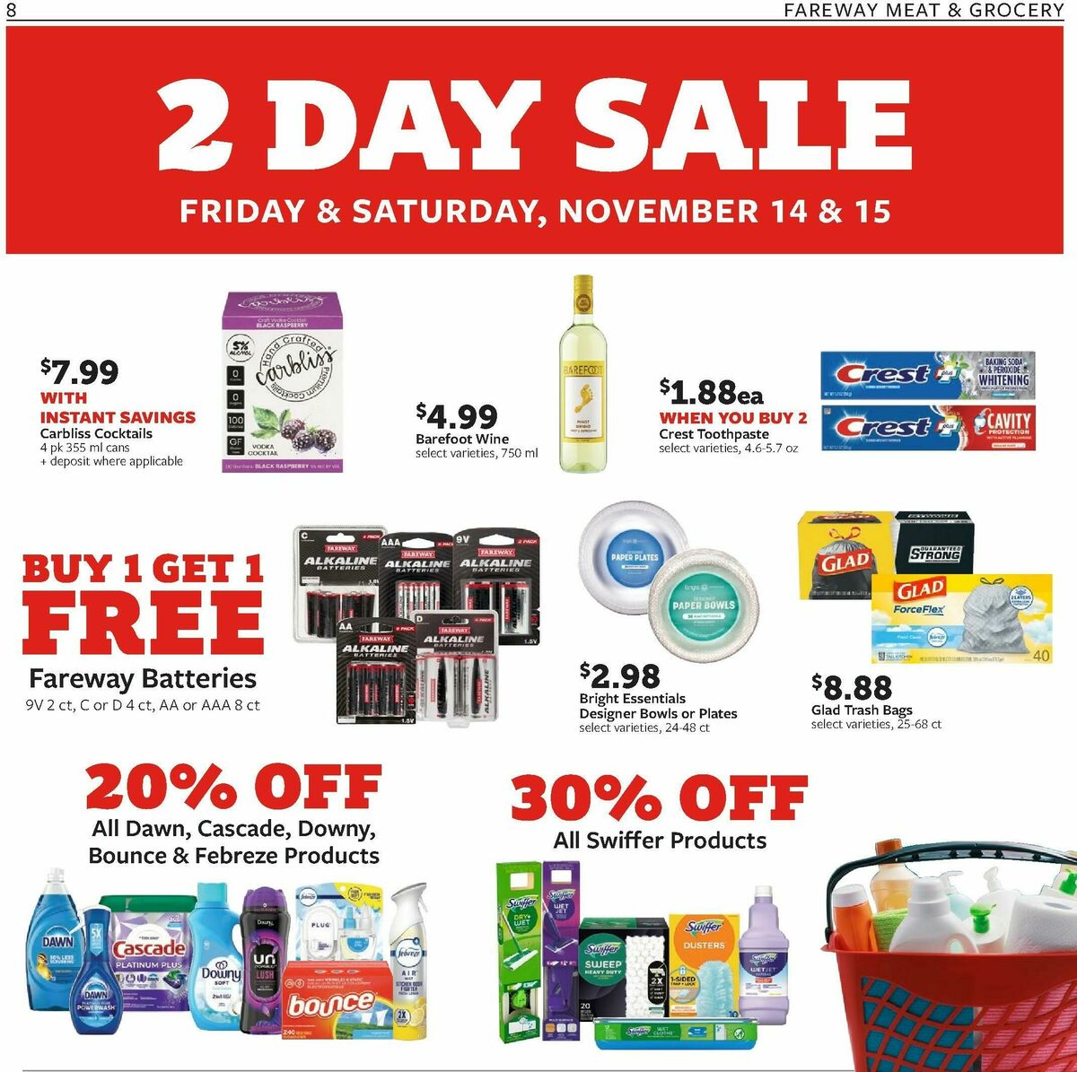 Fareway Weekly Ad from November 10