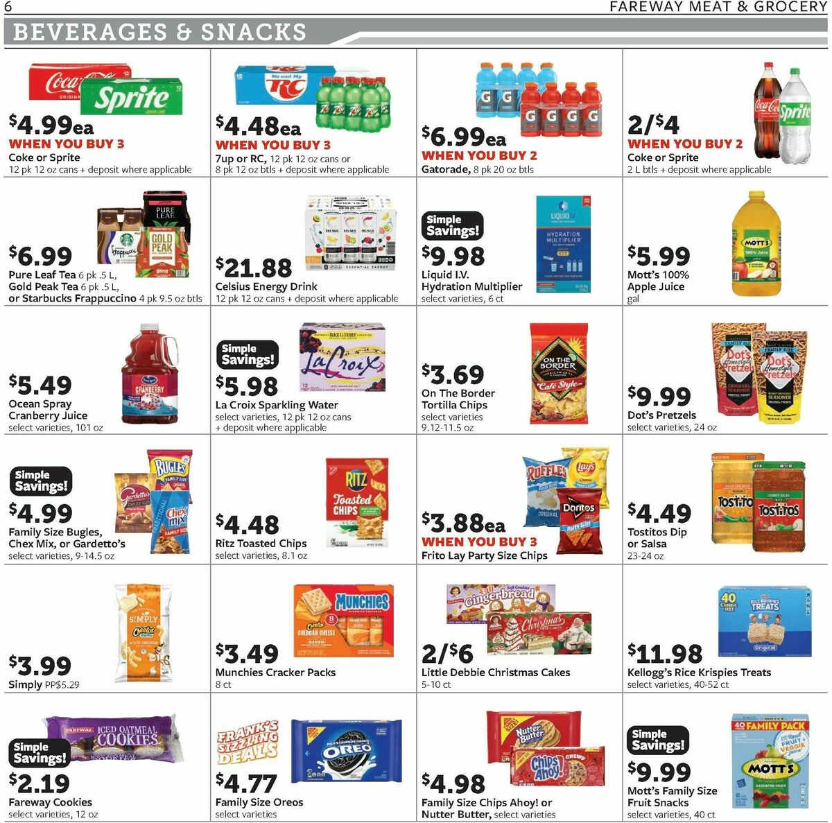 Fareway Weekly Ad from November 17