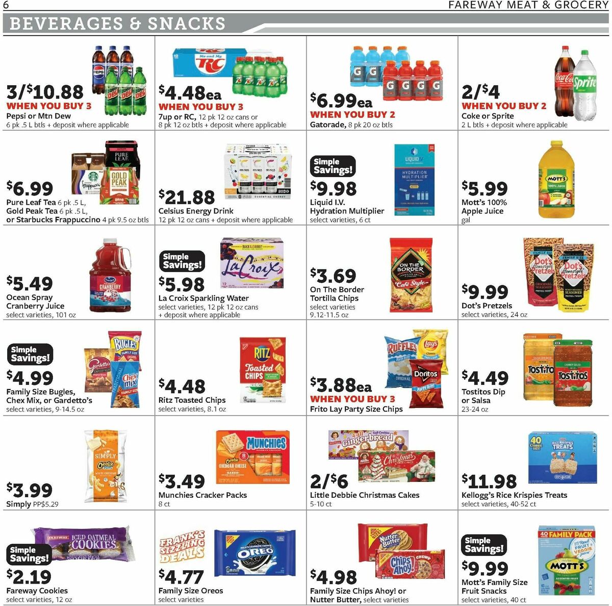 Fareway Weekly Ad from November 24