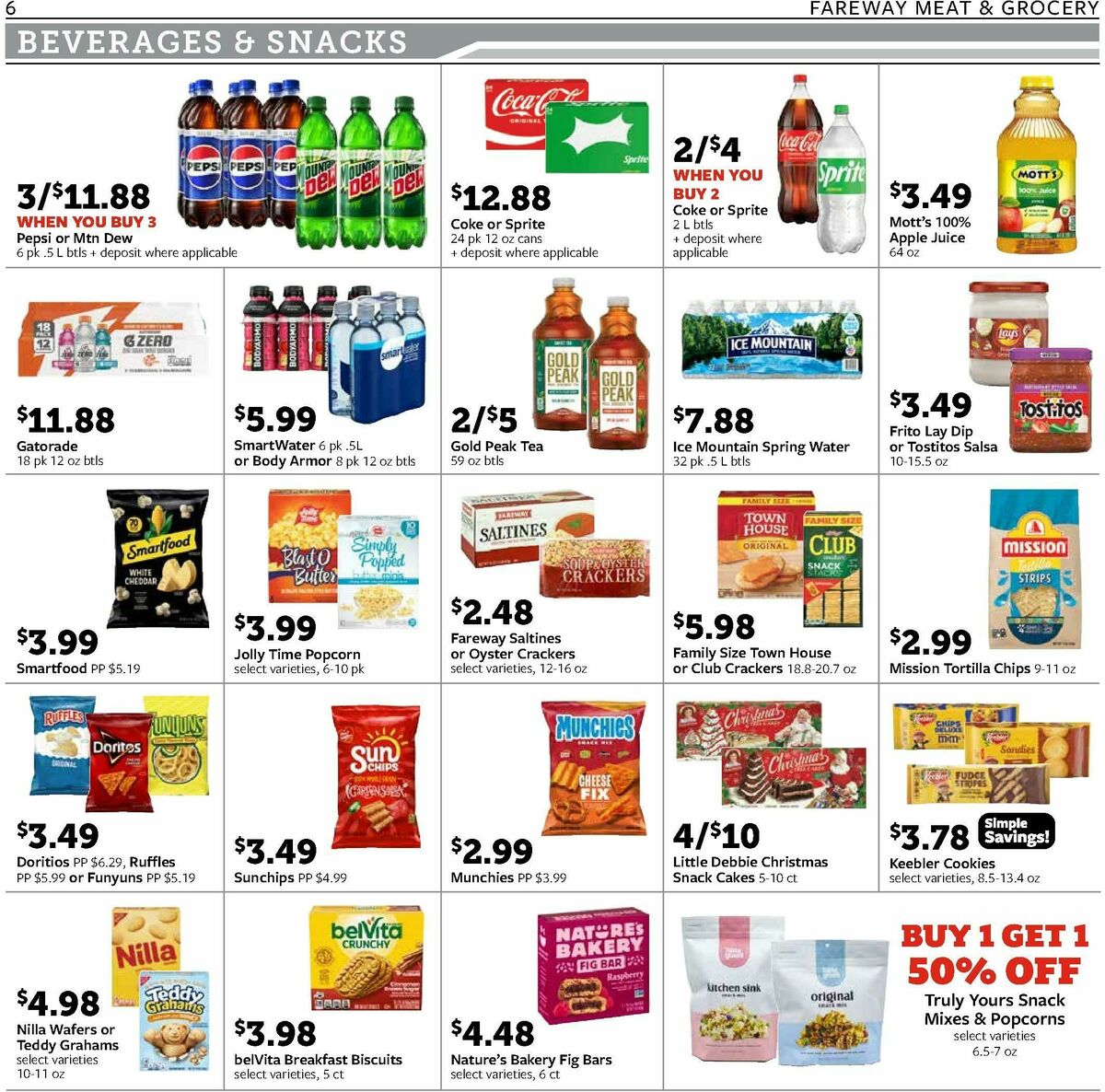 Fareway Weekly Ad from December 1