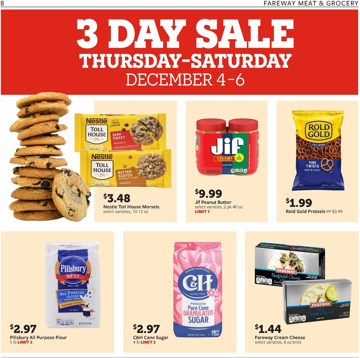 Fareway 3-Day Sale Weekly Ad from December 4