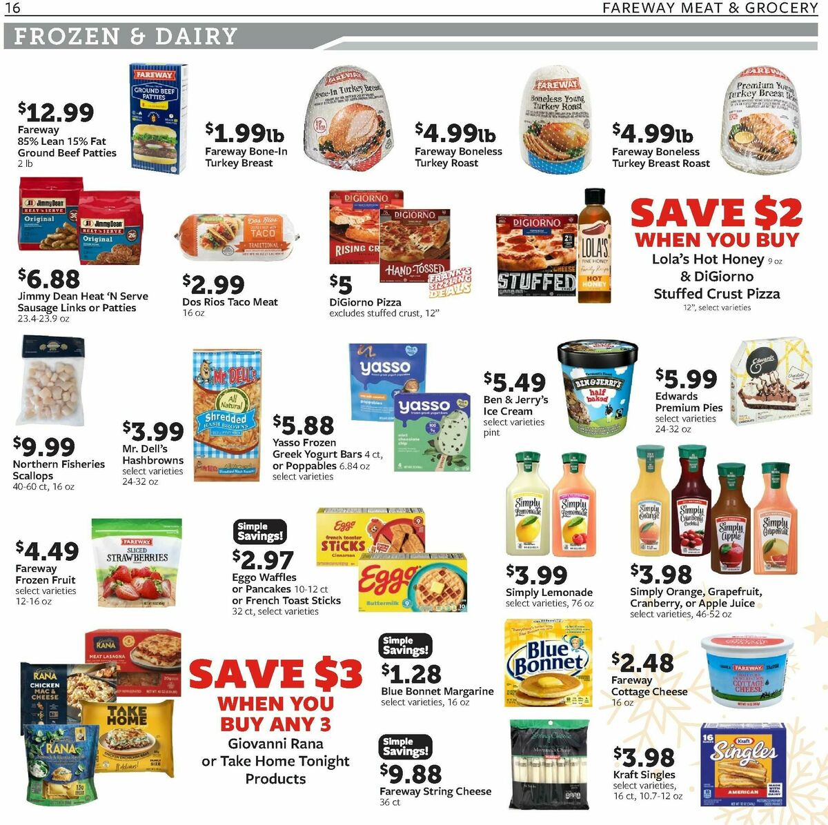Fareway Weekly Ad from December 15