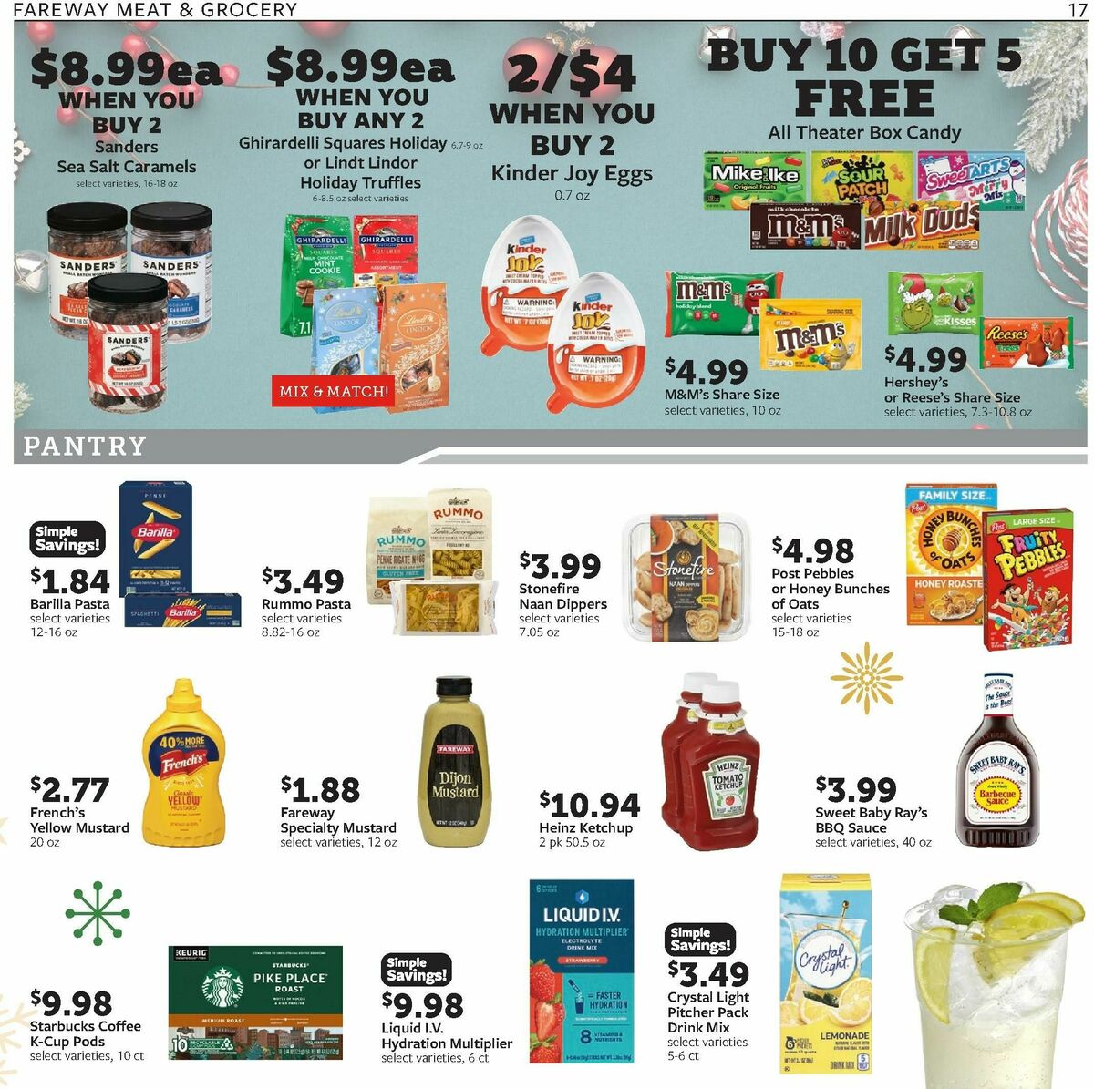 Fareway Weekly Ad from December 15
