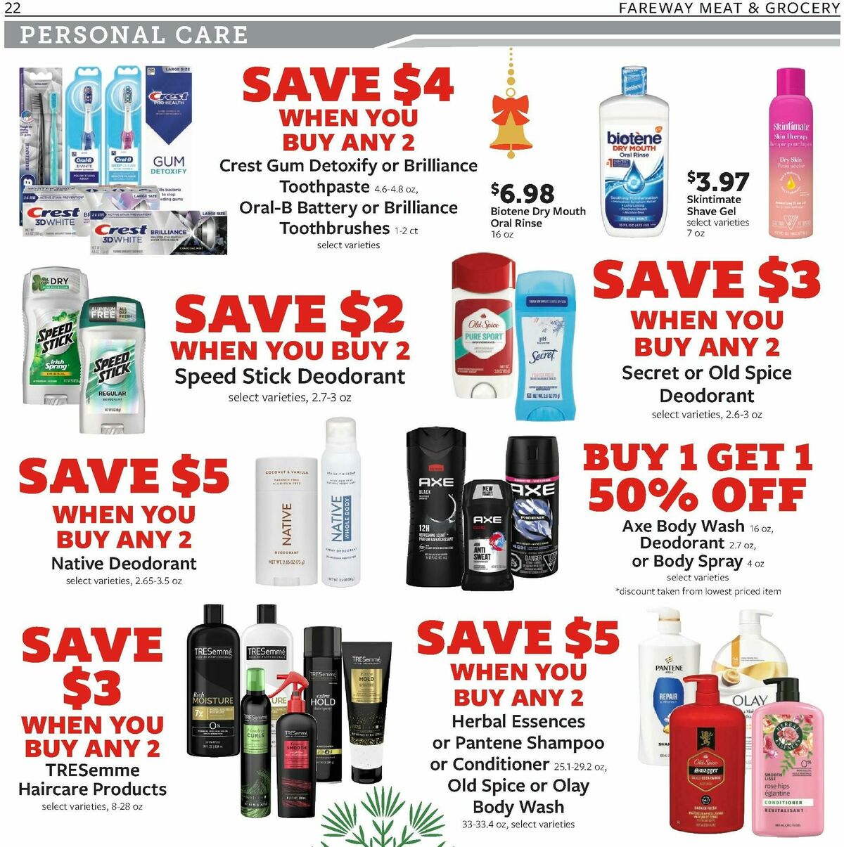 Fareway Weekly Ad from December 15