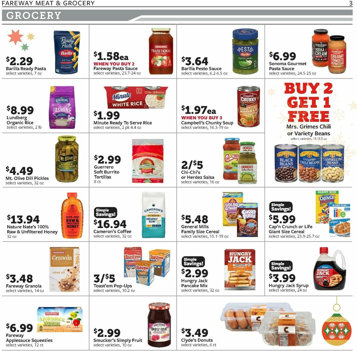 Fareway Weekly Ad from December 15