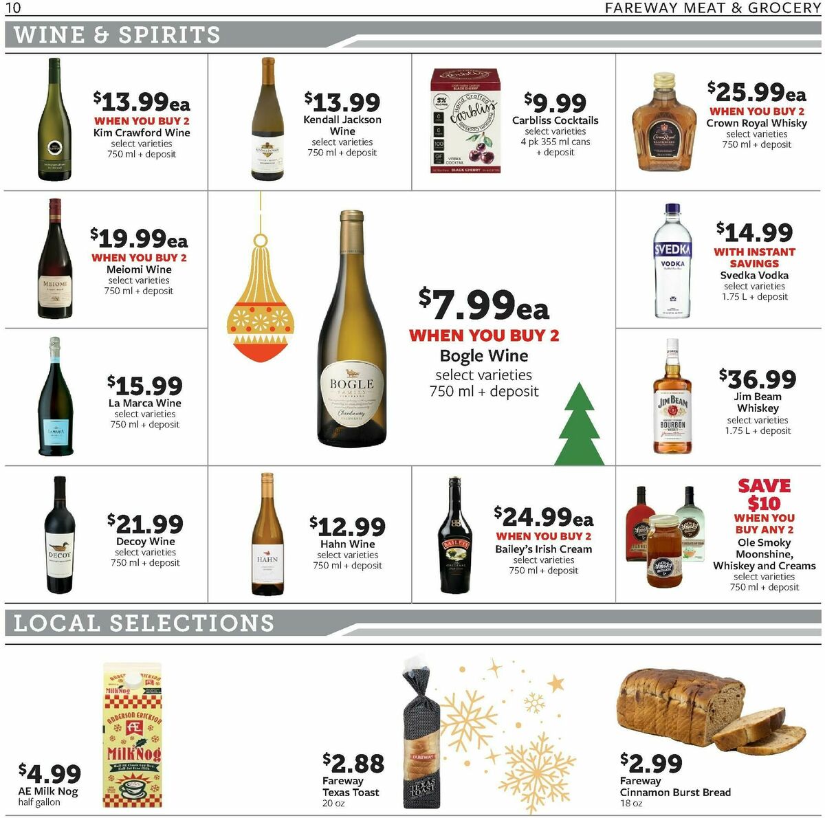 Fareway Weekly Ad from December 22