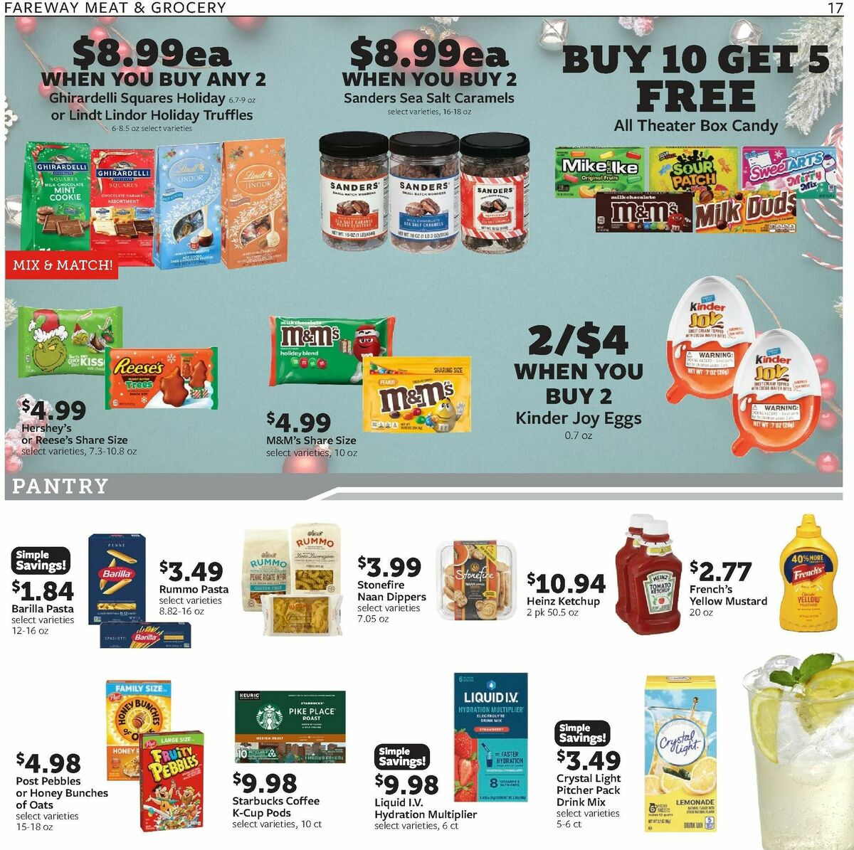Fareway Weekly Ad from December 22