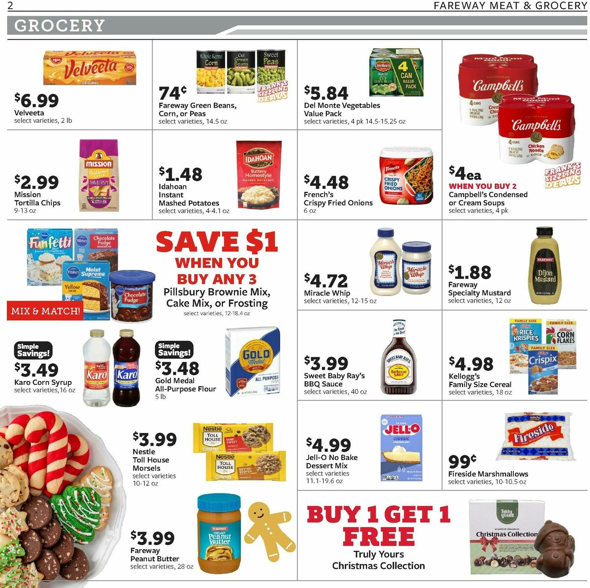 Fareway Weekly Ad from December 22