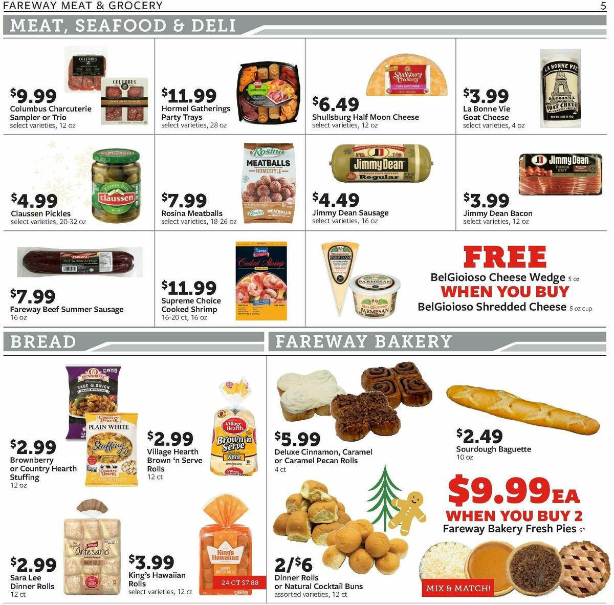 Fareway Weekly Ad from December 22