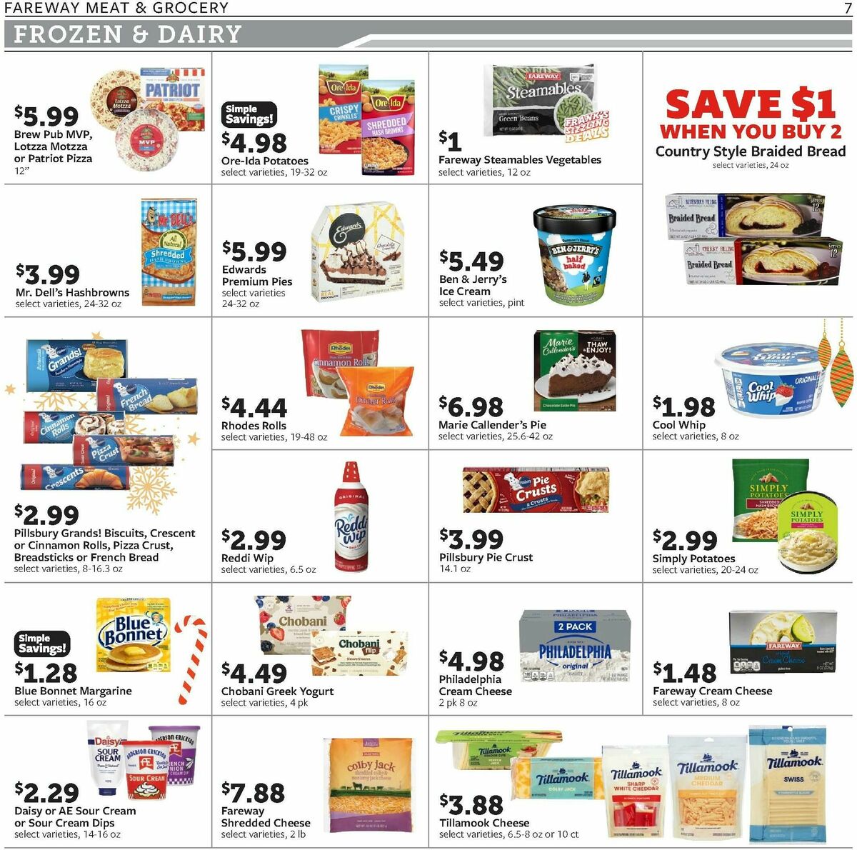 Fareway Weekly Ad from December 22