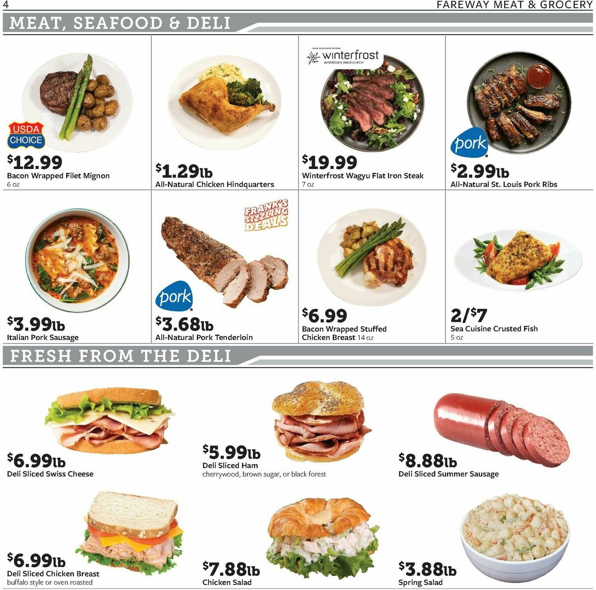 Fareway Weekly Ad from December 29