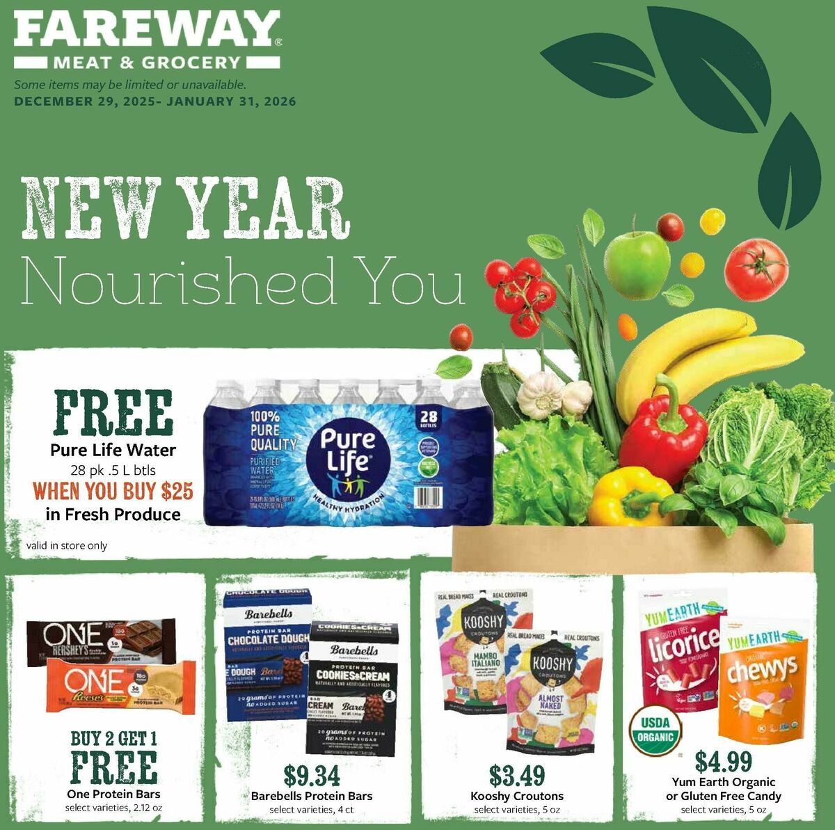 Fareway Monthly Ad Weekly Ad from December 29