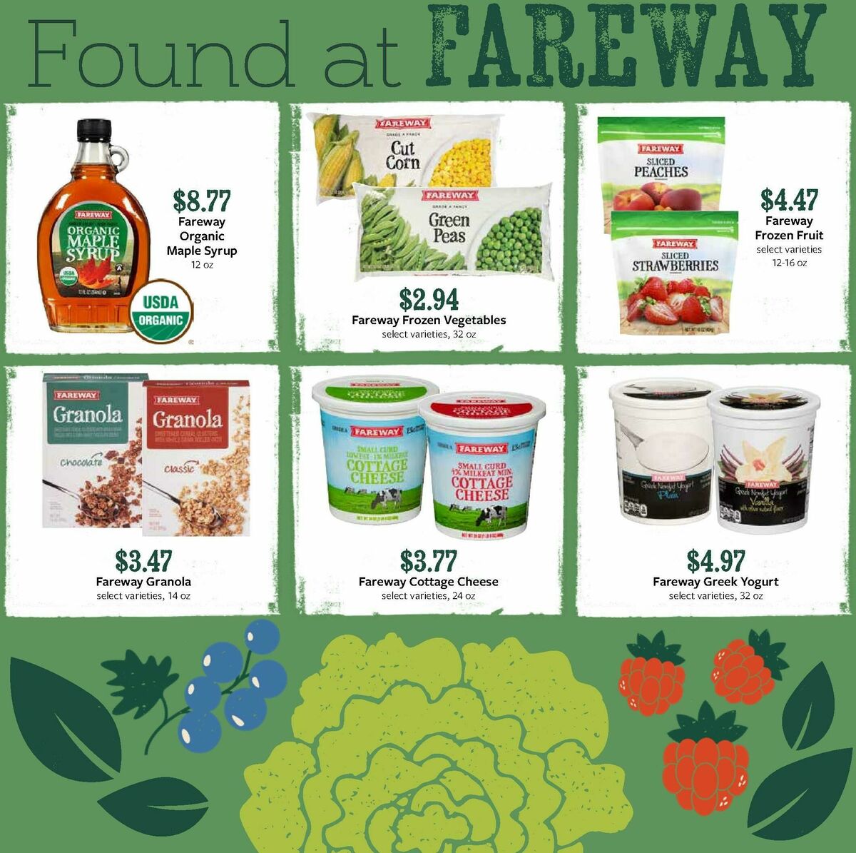 Fareway Monthly Ad Weekly Ad from December 29