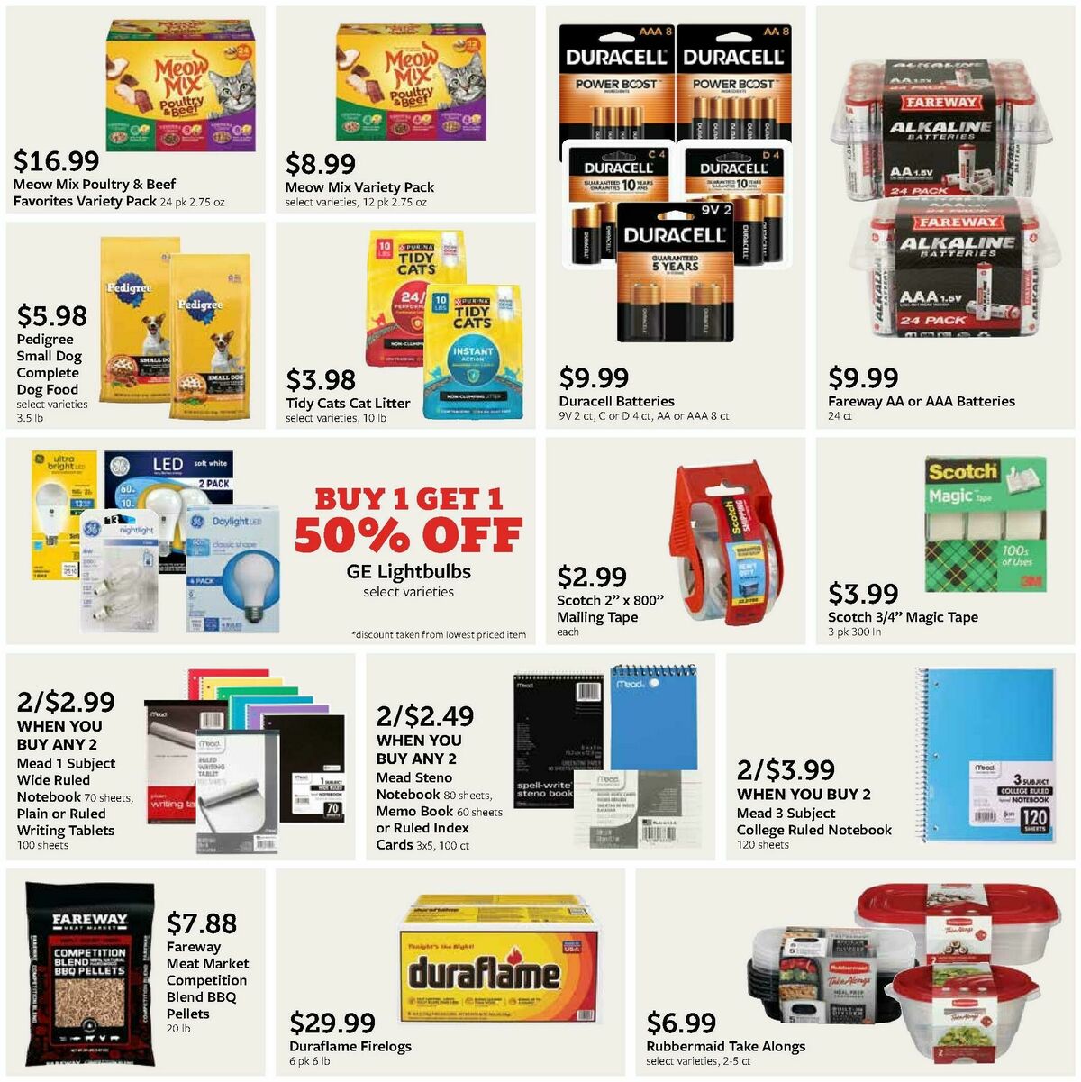 Fareway Monthly Ad Weekly Ad from December 29