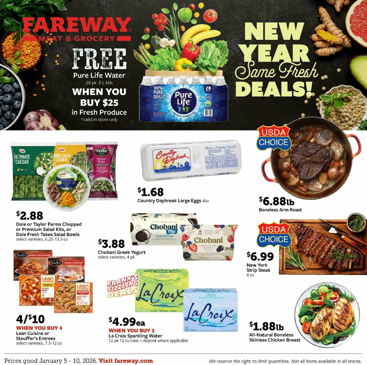 Fareway Weekly Ad from January 5
