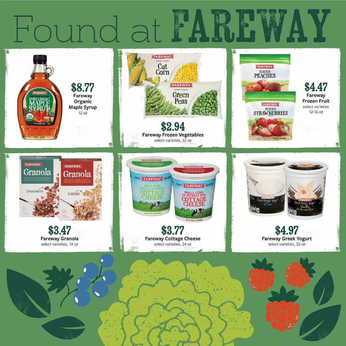 Fareway Weekly Ad from January 12