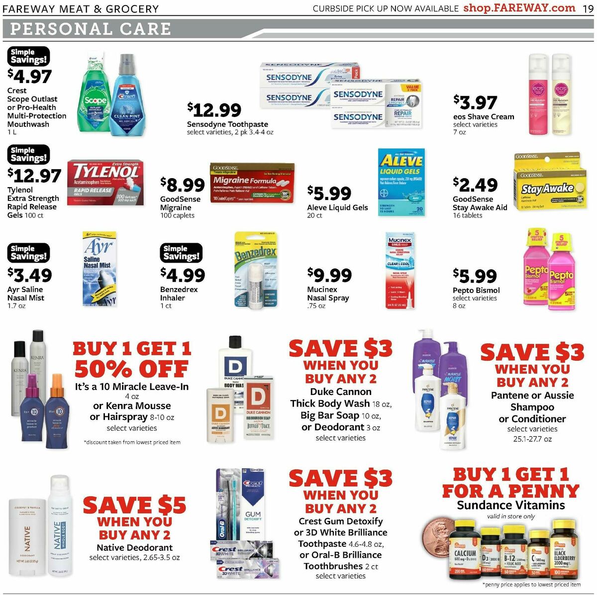 Fareway Weekly Ad from January 12