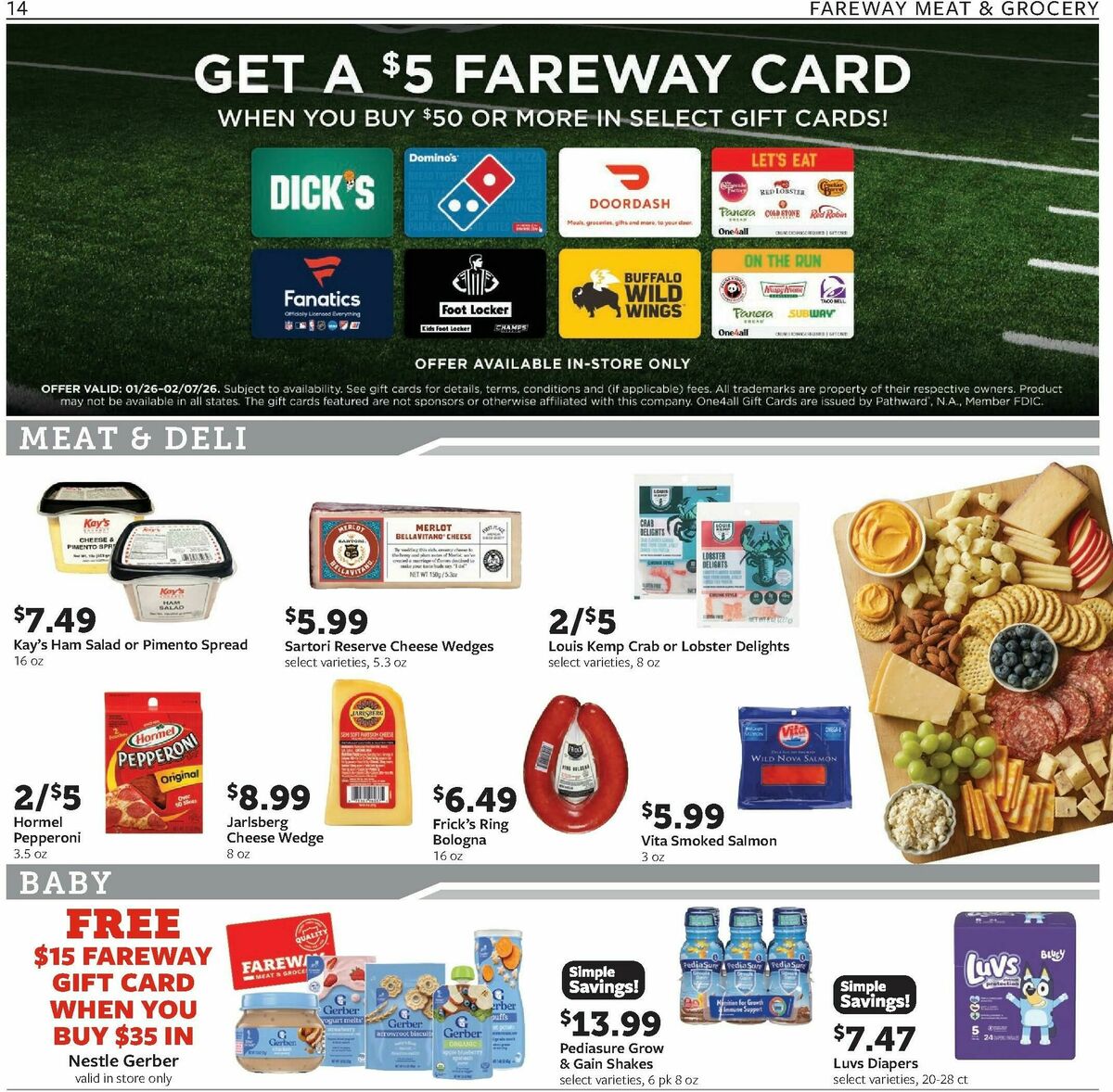 Fareway Weekly Ad from January 26